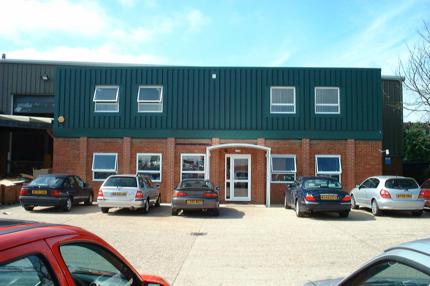 First floor extension to office and factory in Aylesbury